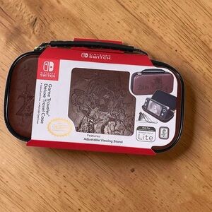 Nintendo Switch Lite Deluxe Travel Case Zelda Game Traveler Carry Case NLS142BR